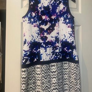 Sleeveless zip up dress